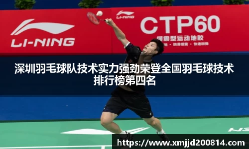 深圳羽毛球队技术实力强劲荣登全国羽毛球技术排行榜第四名